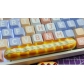 1pc Butter Bread Spacebar Artisan Clay Food Keycaps MX for Mechanical Gaming Keyboard